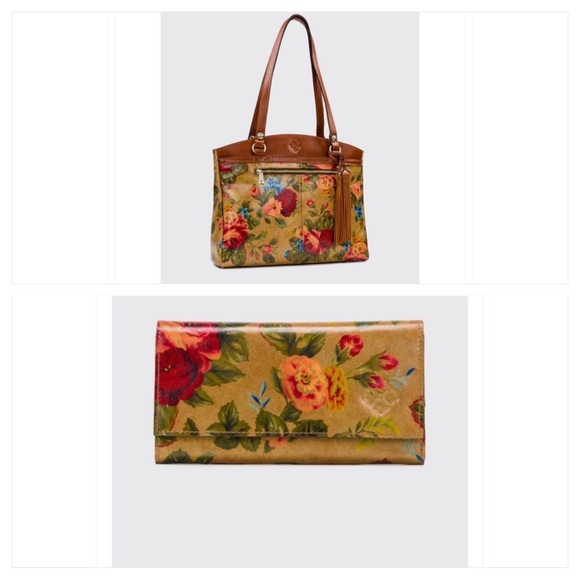 Patricia Nash Handbags - 💕💕Patricia Nash Vintage Victorian Garden Collection BUNDLE Set POPPY 👜 Wallet